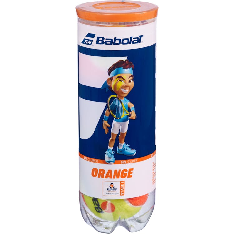 Babolat Orange 3-Pak Tennisbolde
