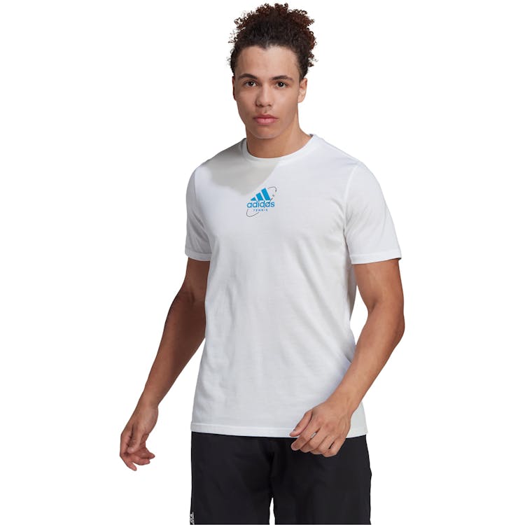 adidas Thiem Graphic Tennis T-shirt Herre
